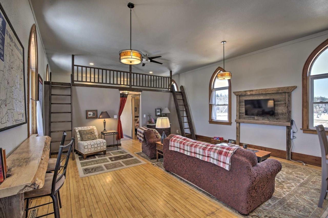 Renovated Historic Church Along Namekagon River! Seeley Eksteriør billede