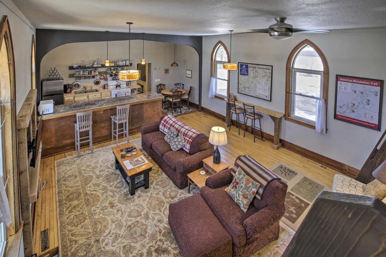 Renovated Historic Church Along Namekagon River! Seeley Eksteriør billede